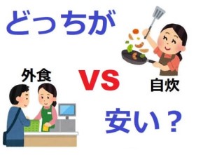 自炊と外食の値段を比較 結局安いのはどっち 旅犬フーレップ